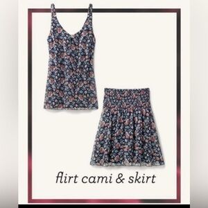 CAbi Flirt Cami And Flirt Skirt Set Size Medium